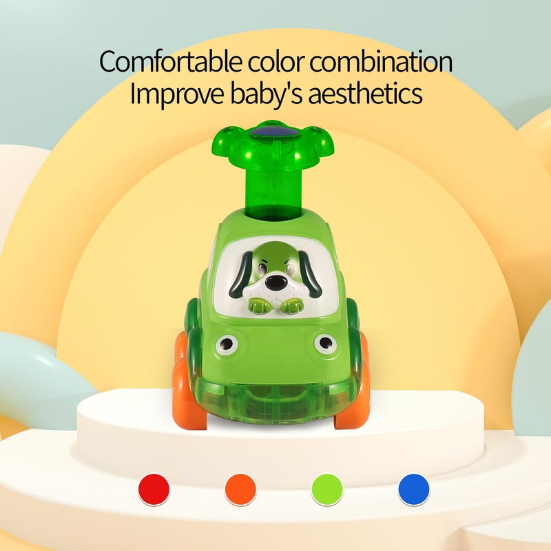 ALASOU Animal Car Toys for 1 2 Year Old Boy|Baby Toys 12-18 Months|1 2 Year Old Boy Christmas Birthday Gifts for Infant Kids|Cars for Toddlers 1-3|Stocking Stuffers for Kids - Image 5