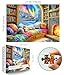 Blueforest Northern Lights Landscape Jigsaw Puzzles for Adults Fantasy Fairy Cat 1000 Piece Book Room Puzzle for Adults with Letters on Back Challenging Family Puzzle - Image 4