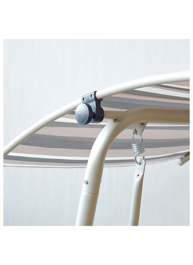 DANUBE HOME - Angela Swing Chair Modern Design Hanging Chair Single Seater Hammock Chair Heavy Duty Swing Chairs For Indoor Outdoor Balcony Garden PatioL 125xW 97.5xH 168 cm Multi Color - Image 1