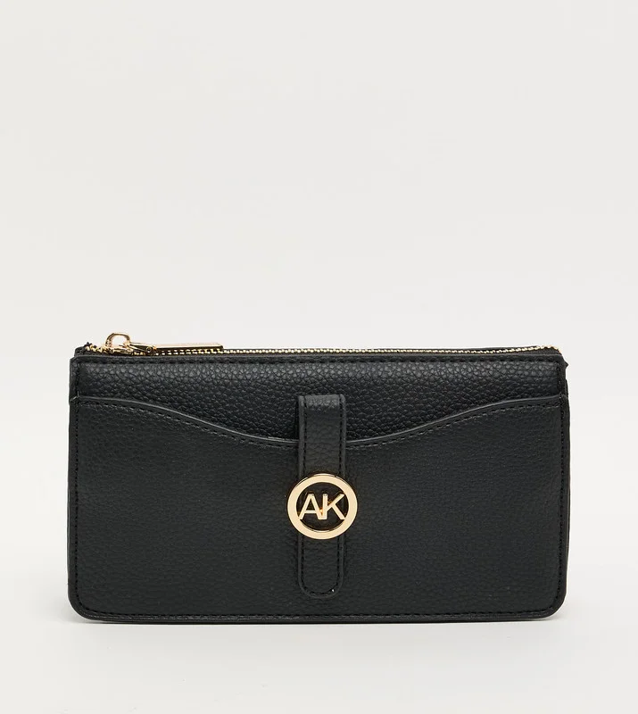 ان كلاين Akg5048 Black Women's Wallet