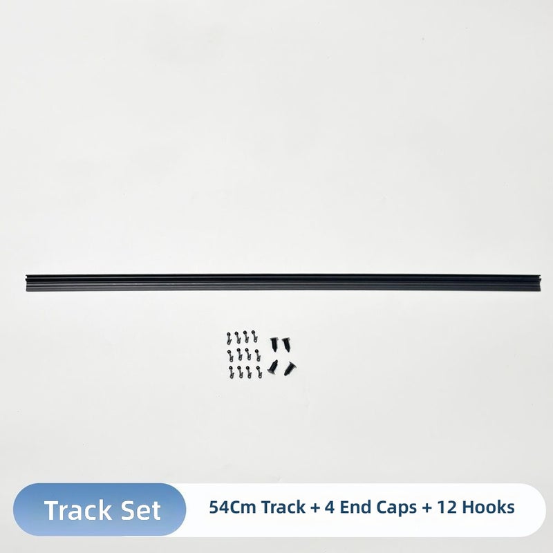 Car Curtain Accessories - Suction Cup Track, Hooks, and End  Caps