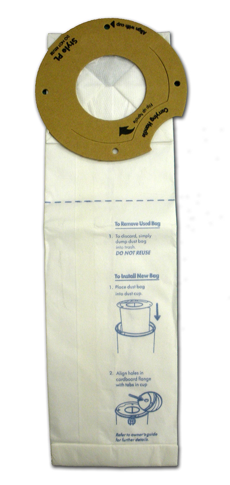 EnviroCare Replacement Micro Filtration Vacuum Cleaner Dust Bags compatible with Eureka Style PL Upright Vacuums 9 Bags - Image 2