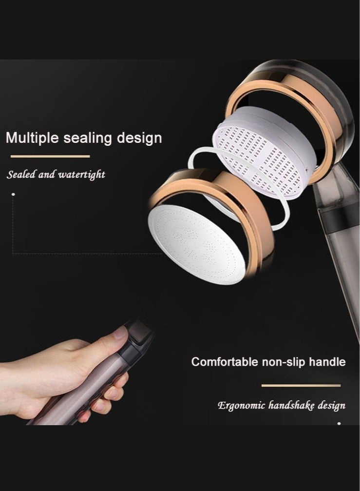 HOMESTAR PP Cotton Filter Shower Head, Water Purification, Pressurization and Saving, Negative Ion Massage Shower, Suitable for Mothers Babies  - Image 4