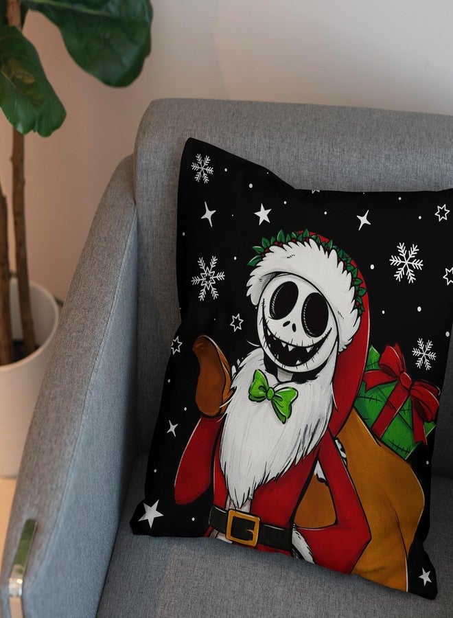 Yarcooly Christmas Pillow Cover Winter Xmas Pillow Case Decor Holiday Christmas Decorations for Home Party Sofa Bedroom - Image 4