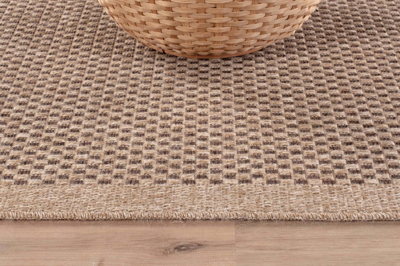 CAMILSON Easy Jute Rug 6x9, Indoor Outdoor Natural Color Fiber Area Rugs for Living Room Patio and Kitchen Rug, Sisal Boho Woven Design, Easy-Cleaning, Washable Outside Carpet Alfombras para(6 x 9) - Image 3