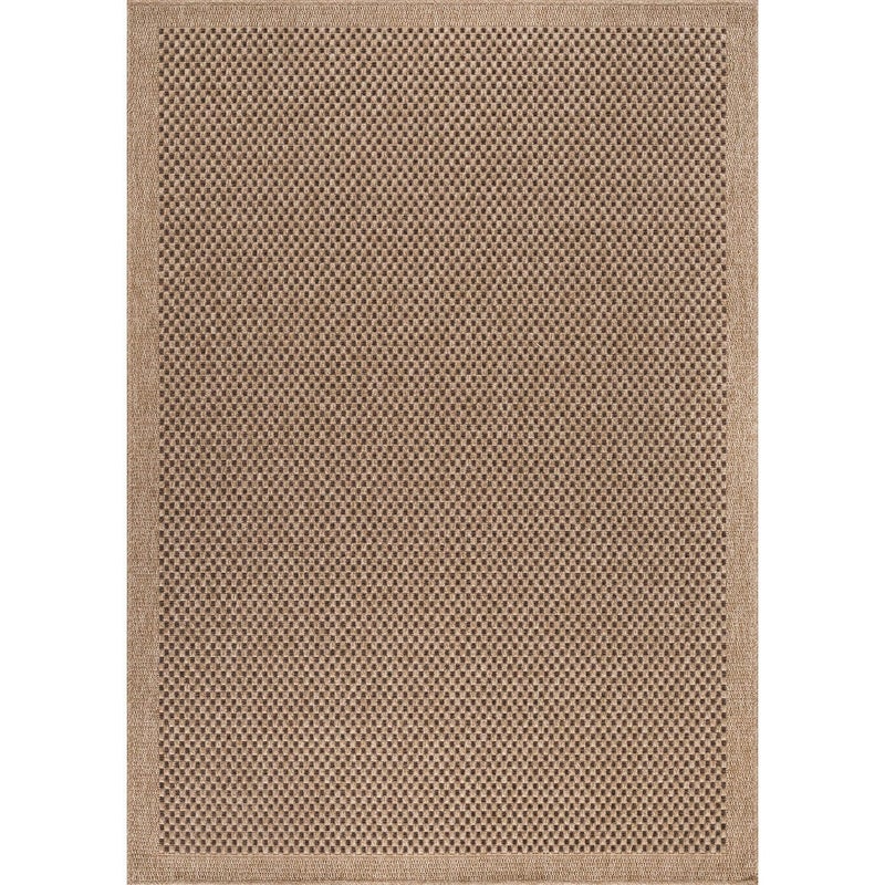 CAMILSON Easy Jute Rug 6x9, Indoor Outdoor Natural Color Fiber Area Rugs for Living Room Patio and Kitchen Rug, Sisal Boho Woven Design, Easy-Cleaning, Washable Outside Carpet Alfombras para(6 x 9) - Image 2