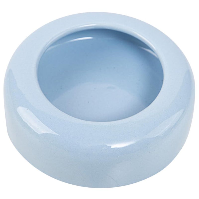 وعاء طعام السيراميك السماوي المسطح للشرب للكلاب والقطط - Image 2