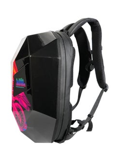 Generic LED Backpack For Man Hard Shell LED Motorcycle Cycling Helmet Backpack for Woman Business Travel Waterproof Laptop Backpack  - Image 3