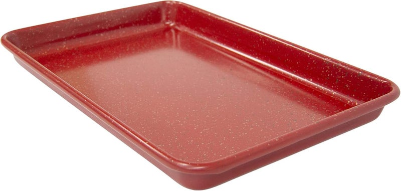 casaWare casaWare 9 x 6 x 075Inch Toaster Oven Ultimate Series Commercial Weight Ceramic NonStick Coating Baking Pan Red Granite  - Image 2