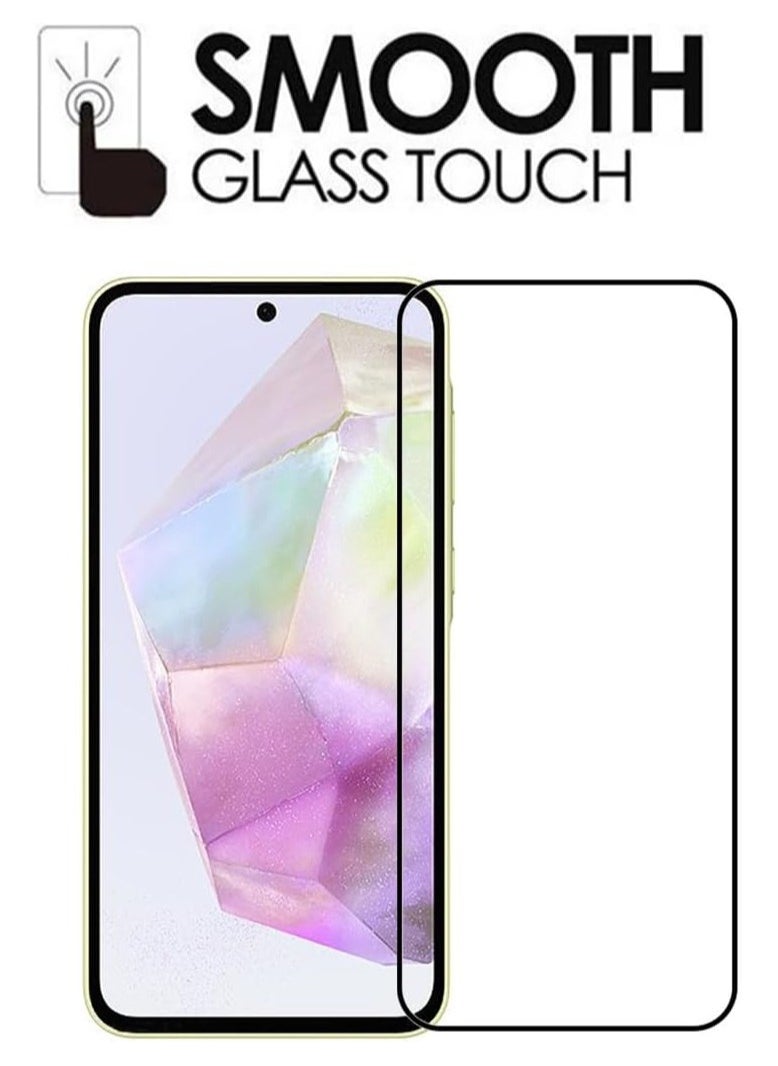 Generic Screen Protector for Samsung Galaxy A35/A55 , 2pcs Anti-Scratch Full Coverage Protection Tempered Glass  - Image 4