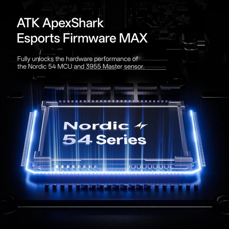 ATK Blazing Sky F1 V3 Wireless Gaming Mouse, PAW3955 Sensor, Dual-Mode, 8K Polling Rate, 37g Lightweight, FPS - Image 4