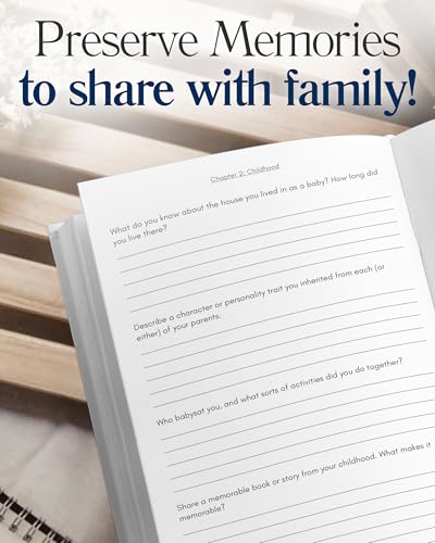 Coco & Lan Dad's Life Story Journal (Hardcover): A Meaningful Keepsake for Dad to Share His Journey and Memories, Book Includes 250+ Prompt Questions, Sentimental Gifts for Father's Day, Birthday & Christmas - Image 4