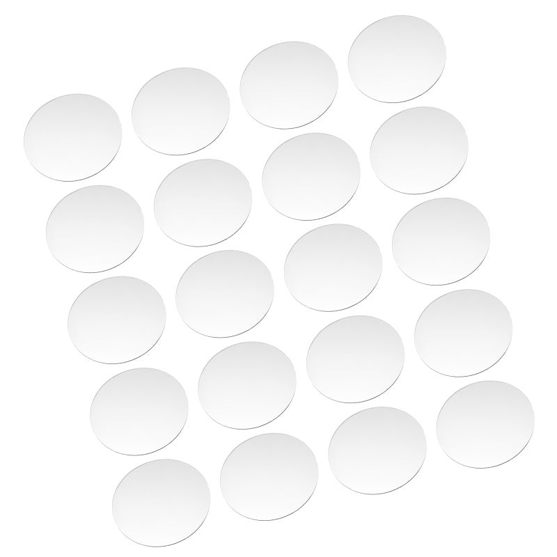 50PCS Small Round Mirrors for Crafts: Self Adhesive 2 Inch Mirror – Shatter Proof – Tiny Circles Craft Tiles for DIY Projects, Wall, Decor & Essentials - Image 5