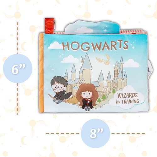 KIDS PREFERRED Harry Potter Soft Book with Toy, Teether, and Crinkle, 5 Inches - Image 4