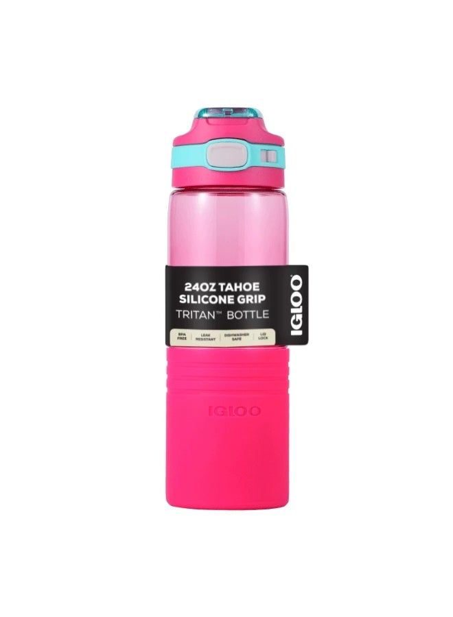 IGLOO 700ml Flip-Top Water Bottle, Drop-Proof and Leak-Proof Portable Water Cup (USA)