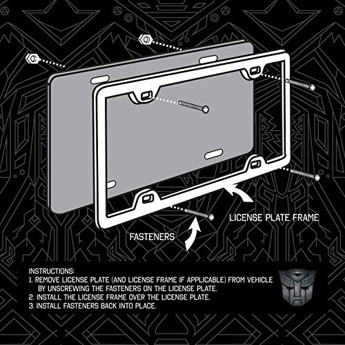 Pilot TRF-0901E Transformer License Plate Frame - Image 4