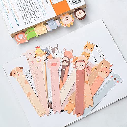 YOSCO Cute Animal Funny Bookmarks for Kids Teens Boys Girls,30PCs,You Look So Cute - Image 2