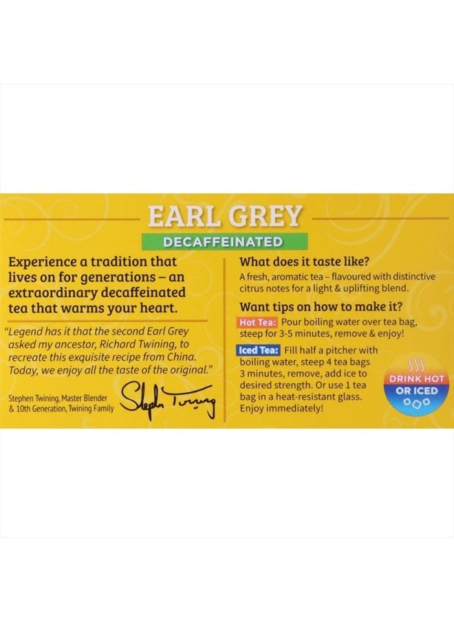 Twinings Earl Grey Decaf Tea, 20 Count  - Image 3