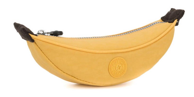 KIPLING KIPLING Kipling Banana Small Pen Case, Banana Yellow, One Size, BANANA - Image 1