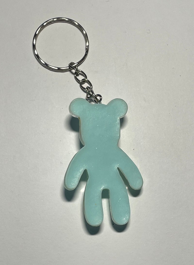 Distinctive cartoon keychain cute accessory keychain with bear character that fits with car keys wallets and bags nice creative gift - Image 3