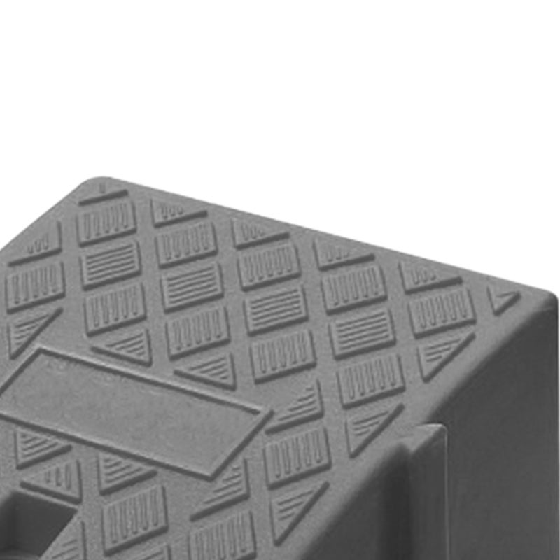 Car Curb Ramp 13cm Height Plastic Threshold Ramp - Anti Slip Grid Design Driveway Curb Ramps for Car Motorcycle Wheelchair - Image 5
