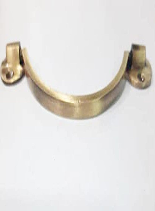 BRASS INDIA مقبض سحب/فتح درج/سرير من النحاس الأصفر 100% من براس إنديا | المادة: نحاس ثقيل | الموديل: 040 | المقاس: 5 بوصات | الوزن: 75 غرامًا | - Image 2