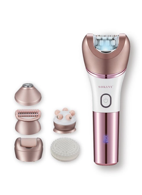 SOKANY Multi Functional 6-In-1 Hair Removal Device, Women's Home And Outdoor Hair Removal Tool