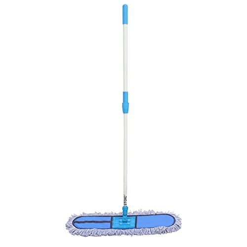 STOIC 24" Dry Floor Mop Set for Floor Cleaning Multicolour Use In Home Office Restaurant (Pack of 1) - Image 1