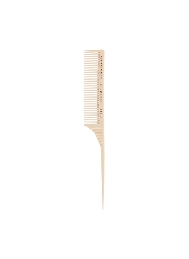 Cricket Silkomb Pro60 Medium Tooth Rattail Professional Hair Stylist Comb For Teasing Sectioning Parting Lifting Styling Coloring Hair  - Image 2