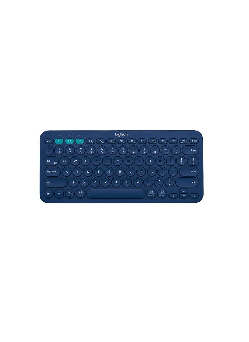 Generic - Logitech K380 Wireless Keyboard Silent Multi-Device Bluetooth K380-blue version - Image 1