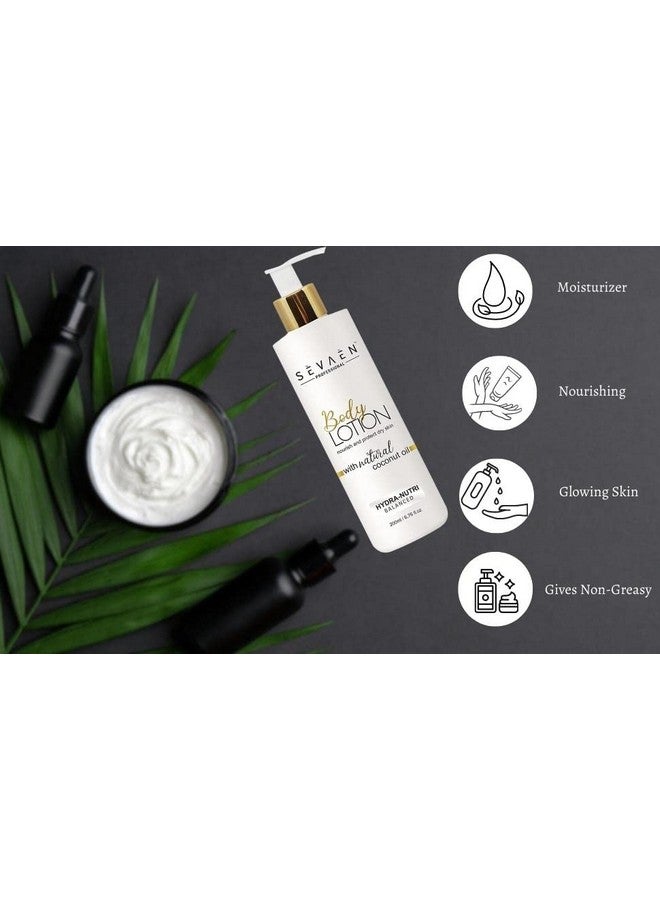 SEVAEN Moisture Nourishing Body Lotion, Daily Moisturizer For Dry Skin, Gives Non Greasy, Glowing Skin For Men & Women 200Ml - Image 5