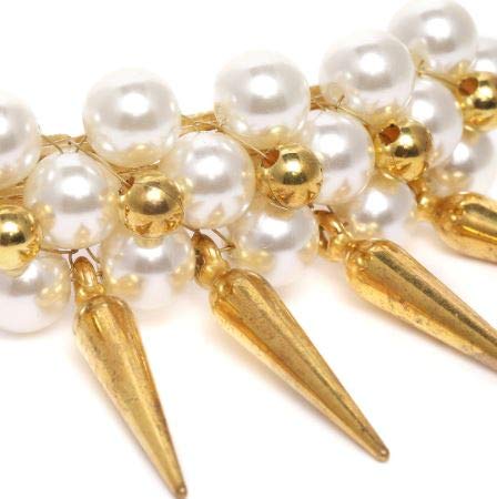 AccessHer Designer Back Pearl Clip Hair Accessories/Hair Barrette for women and girls Big Pack Of 1 - Image 3