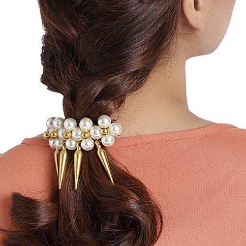 AccessHer Designer Back Pearl Clip Hair Accessories/Hair Barrette for women and girls Big Pack Of 1 - Image 4