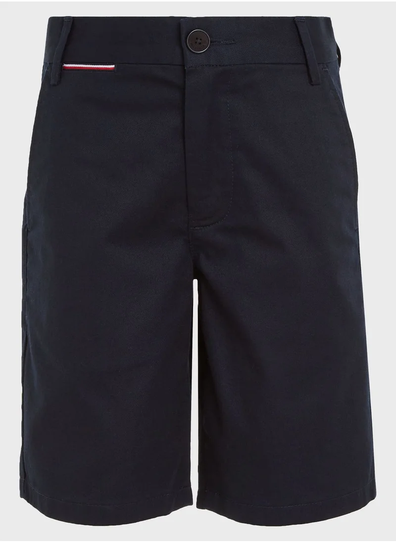 TOMMY HILFIGER Kids Essential Chino Shorts