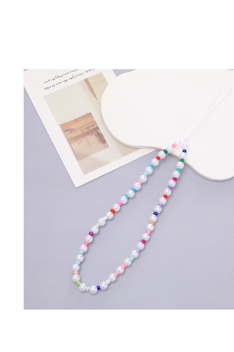 NIBEMINENT Phone Charm/ Chain Strap for Women Girls, Cute Cartoon Cell Phone Case Lanyard Wrist Strap