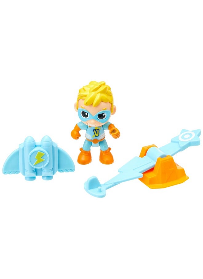 Bandai - Vlad & Niki Play Action Figure Superhero Vlad Figure Articulated Action Figurine With Accessories - Image 1