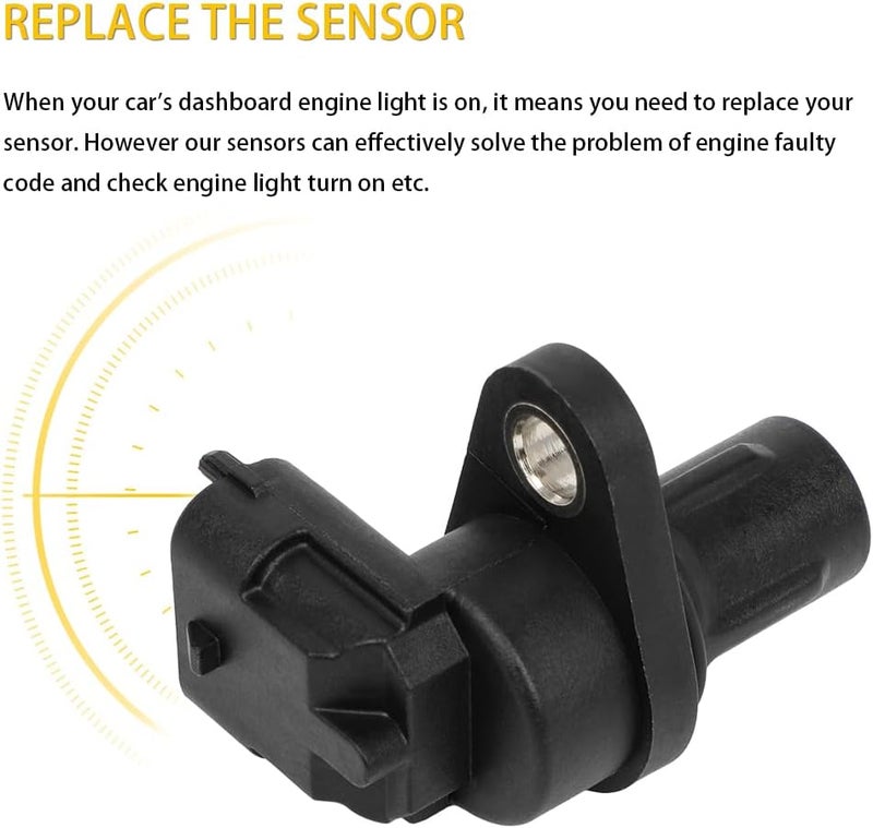 OCPTY Engine Camshaft Position Sensor Compatible for Land for Rover Range for Rover 2000, Range for Rover Evoque Sport Velar, Discovery Sport, Defender 110 & for Jaguar F-Pace, XF 17-20, XE - Image 5