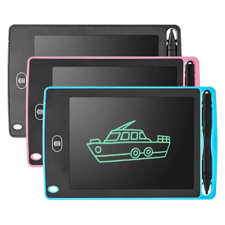 Technoview LCD Writing Tablet Ruffpad with Screen 8.5inches for Drawing, Playing, Handwriting Gifts for Kids & Adults, E-Note Pad (Multi Color) - Image 4
