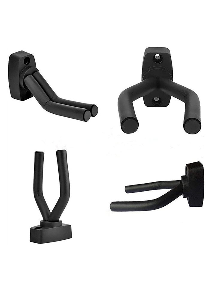 Generic 4 Pcs Guitar Wall Mount Hanger for All Size Guitars  - Image 2