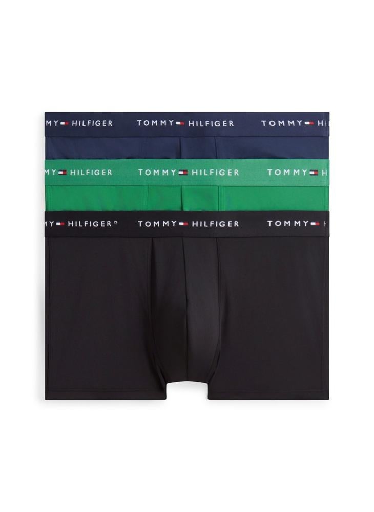 TOMMY HILFIGER 3-Pack Signature Repeat Logo Microfibre Trunks - Image 1