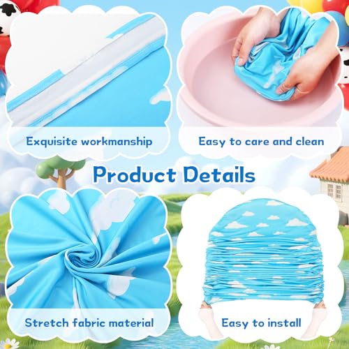 Bensbl 3 Pcs Arch Backdrop Cover Cartoon Story Theme Backdrop Decorations for Birthday Party Wedding Ceremony - Image 5