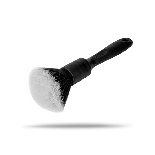 Maxshine Small Universal Black ESS Ever So Soft Detailing Brush – Professional Brush for Interior, Exterior, Leather Seats, Engine Bay & Wheels – Premium Car Care Detailing Tool - Image 1