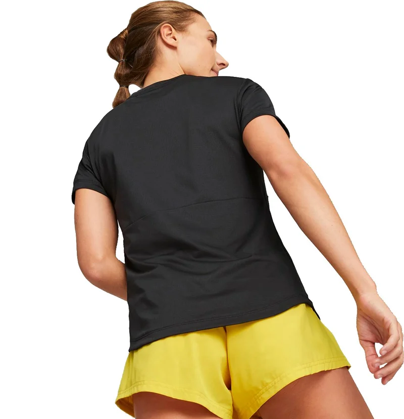 PUMA W First Mile Women's Black Running T-Shirt 52320501