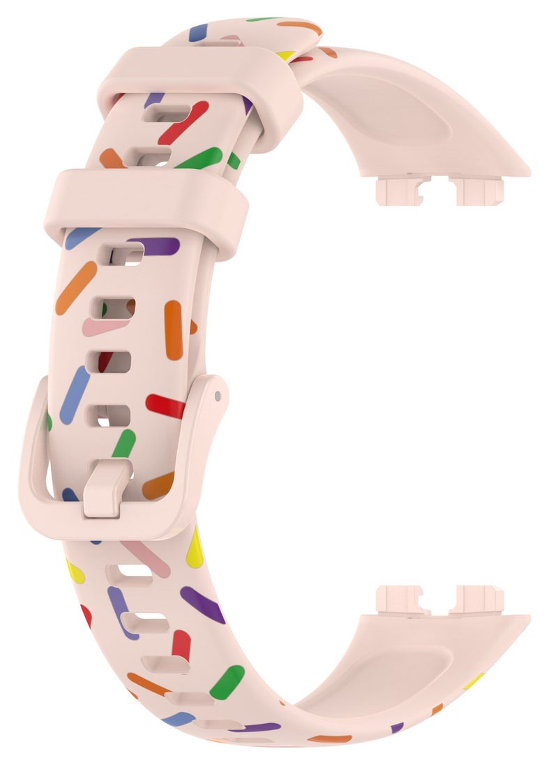 HW - 4 Sets Of Huawei Band 8 Band 9 Replacement Watch Straps, Including Soft Silicone Electroplated All Inclusive Case - Image 1