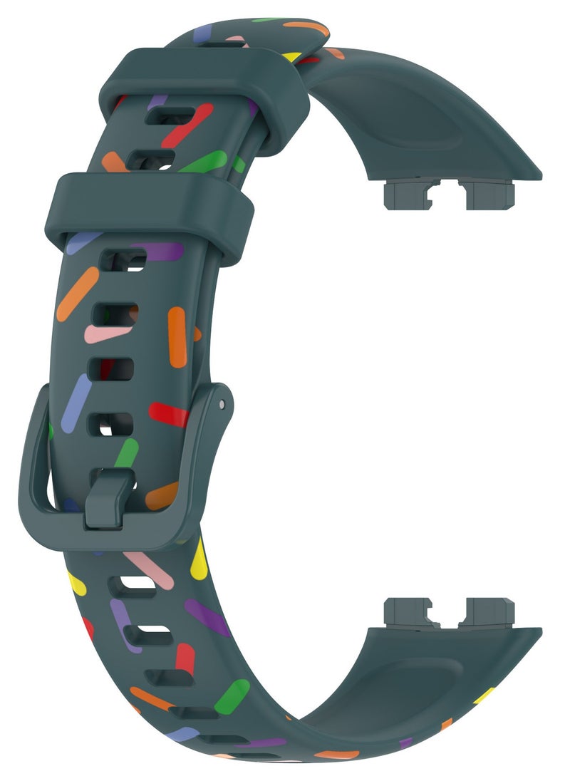 HW - 4 Sets Of Huawei Band 8 Band 9 Replacement Watch Straps, Including Soft Silicone Electroplated All Inclusive Case - Image 1