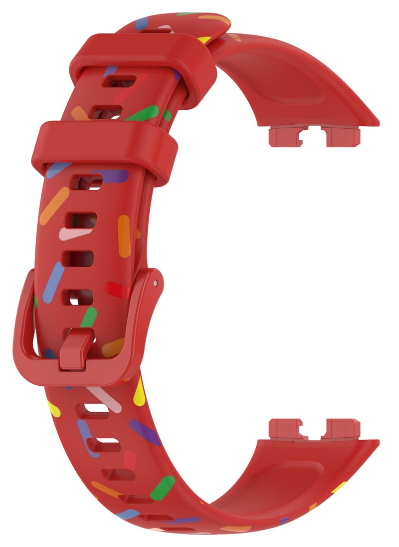 HW - 4 Sets Of Huawei Band 8 Band 9 Replacement Watch Straps, Including Soft Silicone Electroplated All Inclusive Case - Image 1