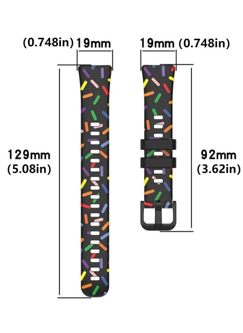 HW - 4 Sets Of Huawei Band 8 Band 9 Replacement Watch Straps, Including Soft Silicone Electroplated All Inclusive Case - Image 1