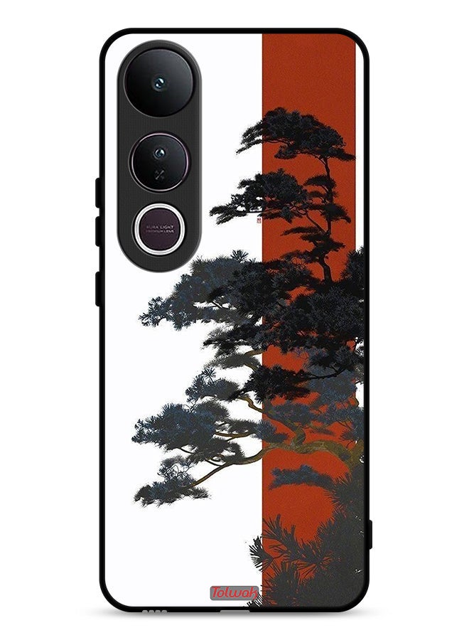 Tolwak Vivo V50 Lite Protective Case Cover Tree Artwork