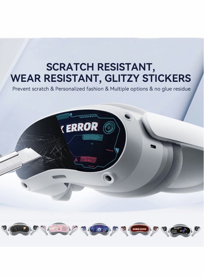 ملصق ديكال لجهاز PICO 4، لعدسات نظارات الواقع الافتراضي ووحدات التحكم، طبقة حماية لواجهة مقبض الألعاب في الواقع الافتراضي - Image 4