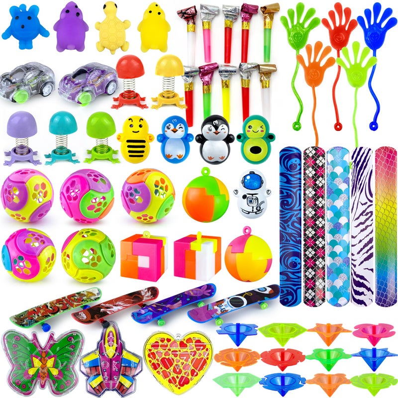 PPXMEEUDC 69pcs Bulk Party Favors Goodie Bag Stuffers Classroom Prizes for Boys and Girls Birthday Party Supplies - Image 3